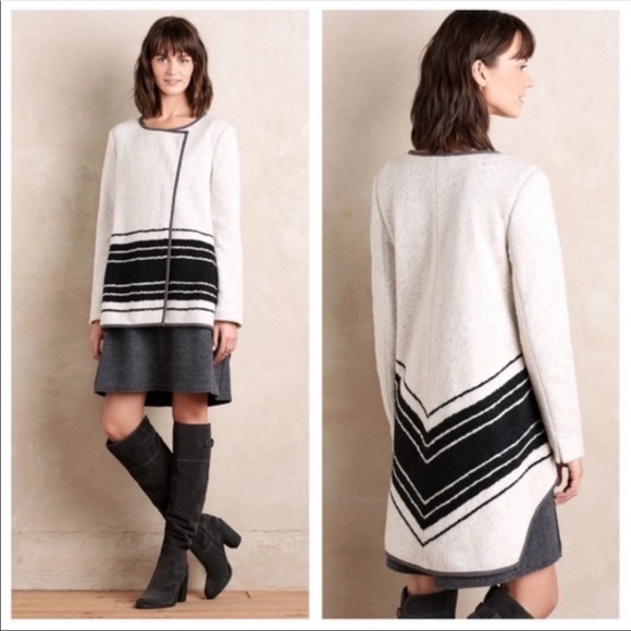 Anthropologie Wool Coat - Picture 2 of 8